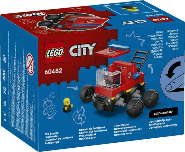 LEGO City 60482 Fire Engine - Resim 2