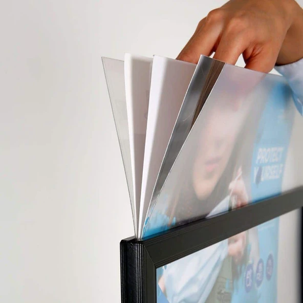 Wind Pro Slim Siyah Kaldırım Panosu - Resim 12