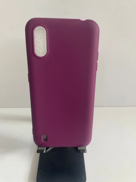 SAMSUNG A01 CORE MOR SLİKON KILIF ürün görseli 1