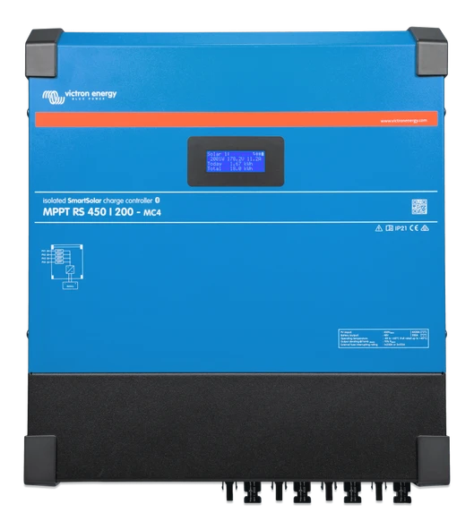 Victron Solar Şarj Kontrol Cihazı SmartSolar MPPT RS 450/200-MC4 Charge Controller (SCC145120510) ürün görseli 1