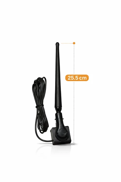 Mega Oto Market YES-130 25.5 cm Oluk Anten ürün görseli 1