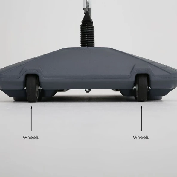 Wind Pro Slim 2 Katlı Gri Kaldırım Panosu - Resim 5