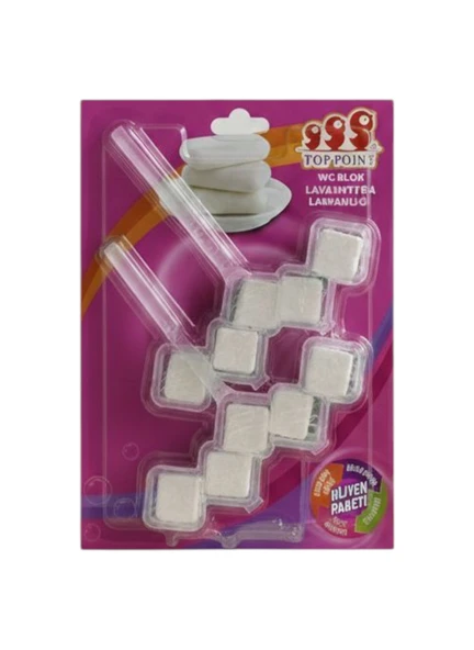 TOP POİNT WC BLOK LAVANTA BAHÇESİ 2*50 GR ürün görseli 1