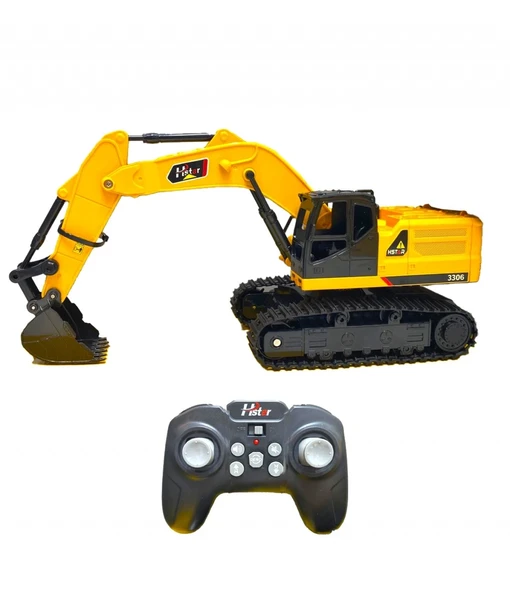 Uzaktan Kumandalı Full Fonksiyon Hareketli Excavator 2.4ghz Iş Makinesi Ekskavatör ürün görseli 1