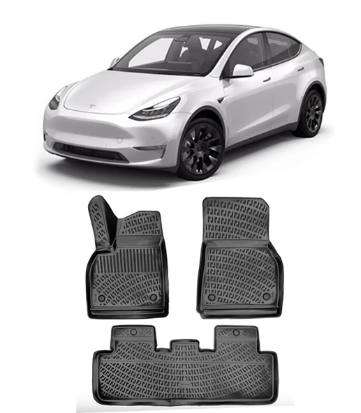 Tesla Model Y 2019-2024 BTM 3D Havuzlu Paspas ürün görseli 1