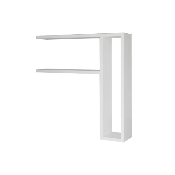 Tiny Duvar Rafı – Duvara Monte, Modern Tasarım  Beyaz - Resim 4