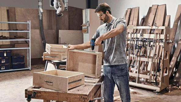Bosch GSR 12V-30 + 39 Parça Vidalama Seti - Resim 2