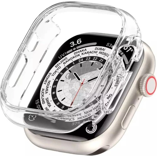 Apple Watch Ultra 49MM Kasa Koruyucu Kılıf Anti-Scratch Sert Pc Slim ( Ön Kısımaçık ) ürün görseli 1