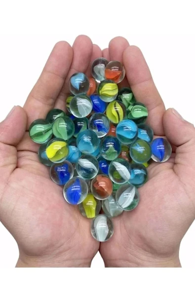 Nostaljik Misket ( Bilye ) 50 Adet ürün görseli 1