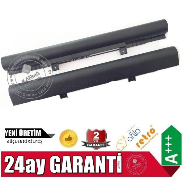 Casper Nirvana C300.3710.4L05E Notebook Bataryası - Pili Siyah - Resim 2