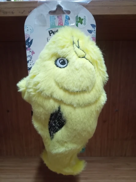 çıngıraklı pelüş balık oyuncak 20 cm ürün görseli 1