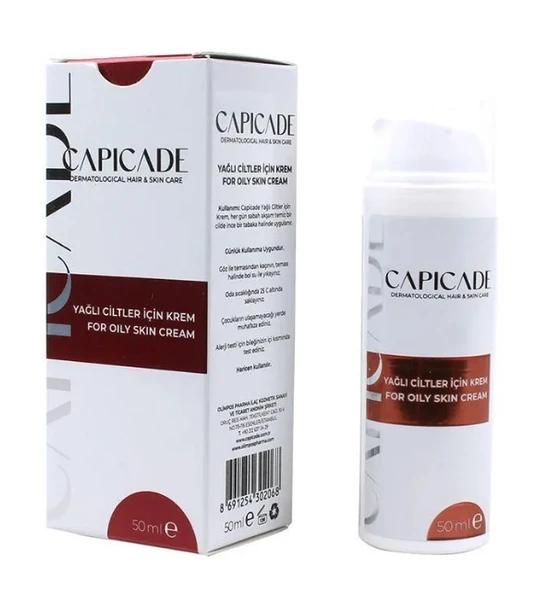 Capicade Yağlı Ciltler İçin Krem 50 ml ürün görseli 1