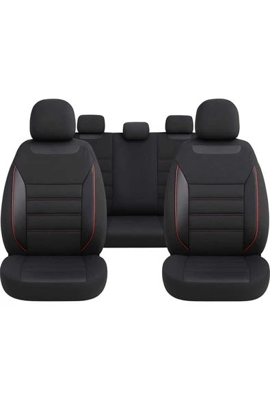 Z&C MAXTECH Renault Kangoo Araçlara Uyumlu 2+1 Ticari Nevada-T Seri Oto Koltuk Kılıfı Seti ürün görseli 1