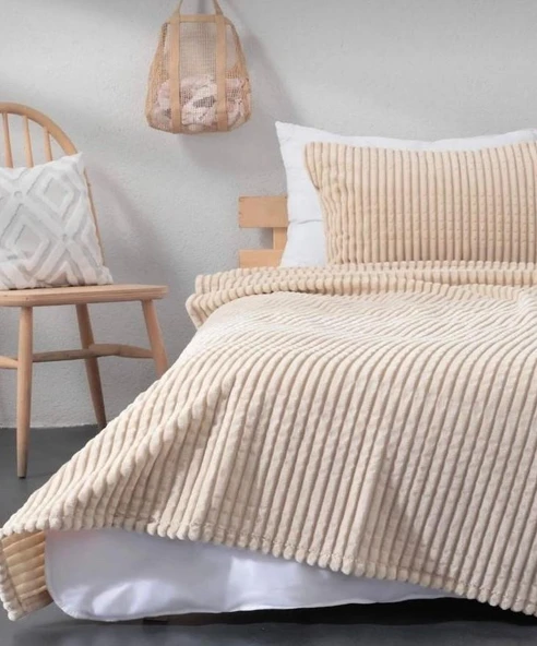 Merinos Modern Line 3 Parça Battaniye Seti 220 x 240 ürün görseli 1