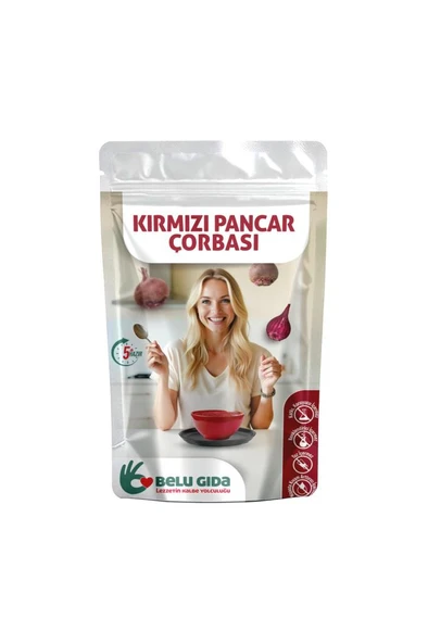Belu Kırmızı Pancar Çorbası - Resim 5