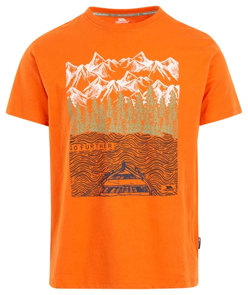 Trespass Austin Erkek Outdoor Tişört Turuncu ürün görseli 1