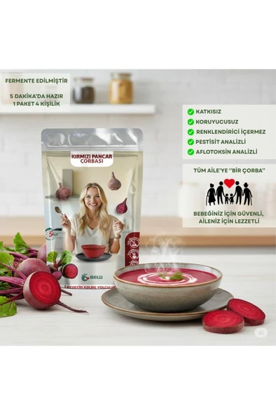 Belu Kırmızı Pancar Çorbası ürün görseli 1