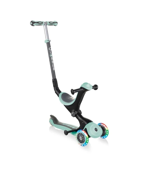 Globber Go Up Deluxe Scooter (Işıklı) Mint Yeşili ürün görseli 1