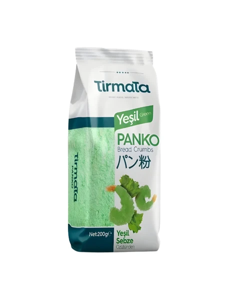 TİRMATA PANKO EKMEK KIRINTISI YEŞİL SEBZE 200 GR ürün görseli 1
