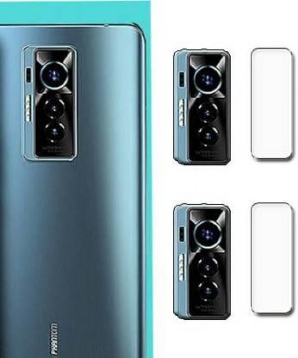 ECRMOBILE Tecno Phantom X Nano Cam Kamera Lens Koruyucu (2 Adet) ürün görseli 1