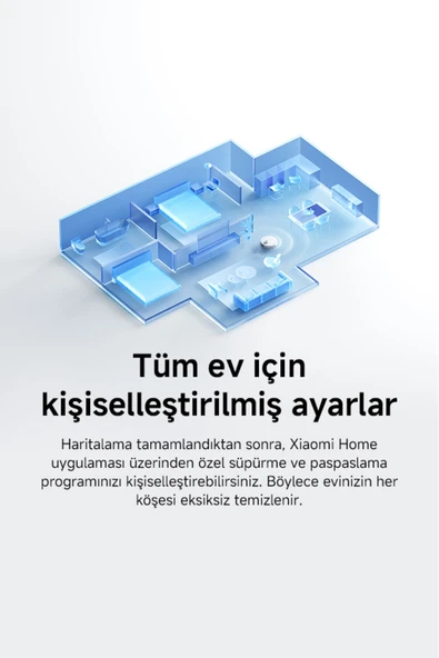 Xiaomi Robot Vacuum S40 Robot Süpürge White - Resim 9