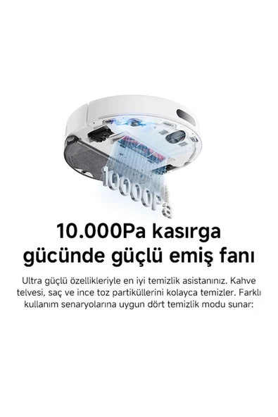 Xiaomi Robot Vacuum S40 Robot Süpürge White - Resim 3