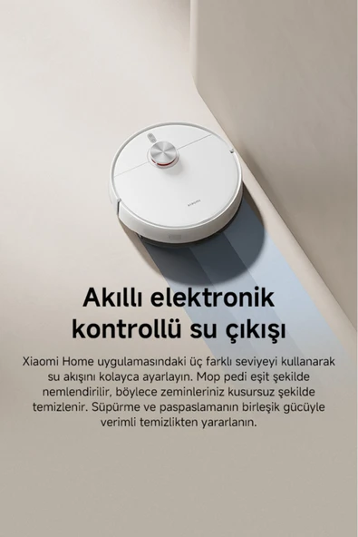 Xiaomi Robot Vacuum S40 Robot Süpürge White - Resim 6