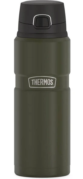 Thermos King Series 0.71 Li̇tre Çeli̇k Termos Yeşi̇l Renk ürün görseli 1