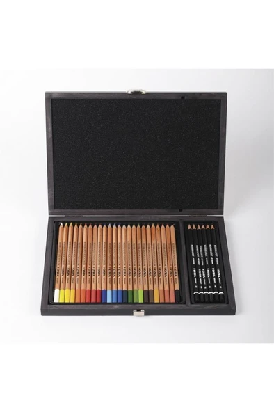LYRA Rembrandt 30 Parça Polycolor & Art Design Ahşap Kutu (yeni) ürün görseli 1