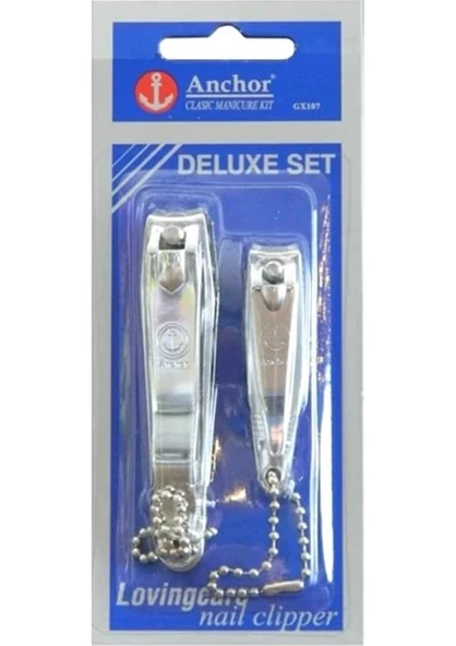 ANCHOR TIRNAK MAKASI KROM 2 LI SET (GX107) ürün görseli 1
