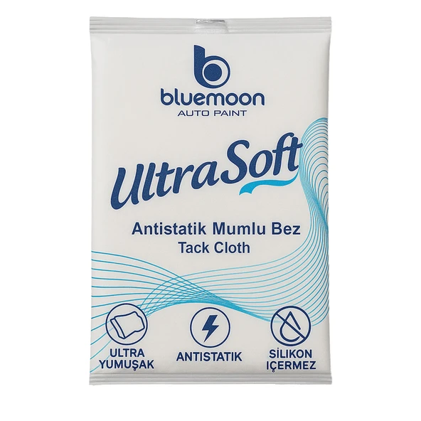 Bluemoon 30x80 cm Ultrasoft Antistatik Mumlu Bez Boya Öncesi ve Elektronik Yüzey Silme Bezi 5 Paket ürün görseli 1