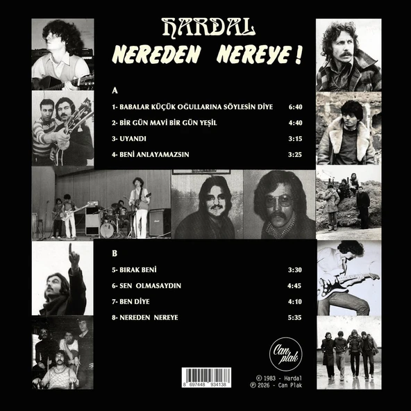 Hardal Nereden Nereye Renkli Baskı -  Plak - Resim 2