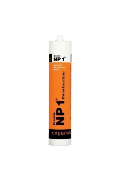 NP1 Endüstriyel Elastik Silikon Dolgu & Sızdırmazlık Malzemesi 290 ml Limestone ürün görseli 1