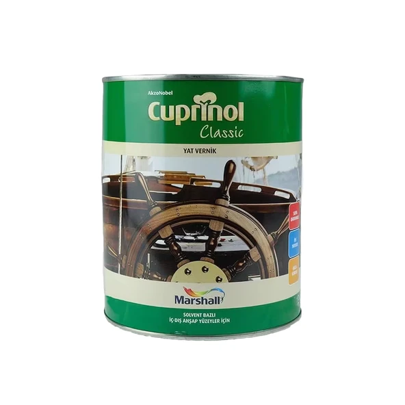 Marshall Cuprinol Parlak Yat Verniği Şeffaf 0,75 Lt ürün görseli 1