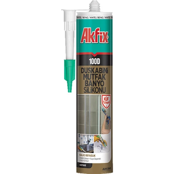 Akfix 100D Duşakabin Silikonu ürün görseli 1