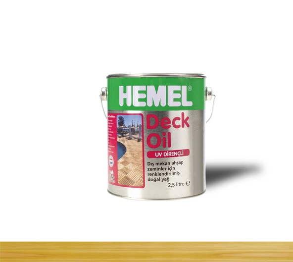 Hemel Deck Oil Antique Pine Antik Çam Dek Yağı 2,5 Lt ürün görseli 1