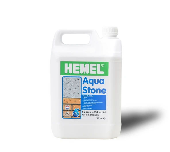 Hemel Aqua Stone Su Bazlı Doğal Taş Koruyucu Emprenye Şeffaf 20 Lt ürün görseli 1