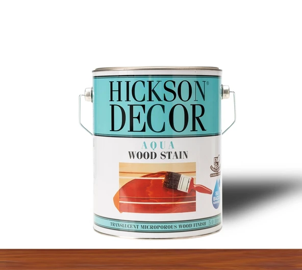 Hickson Decor Ultra Vernikli Ahşap Koruyucu Aqua Su Bazlı Teak 5 Lt ürün görseli 1