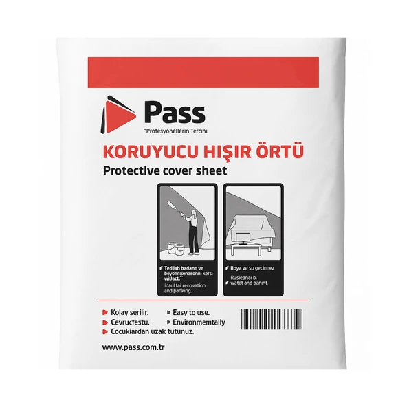 Hemel Polar White Amerikan Panel Kapı Boyama Seti 5 Parça - Resim 4