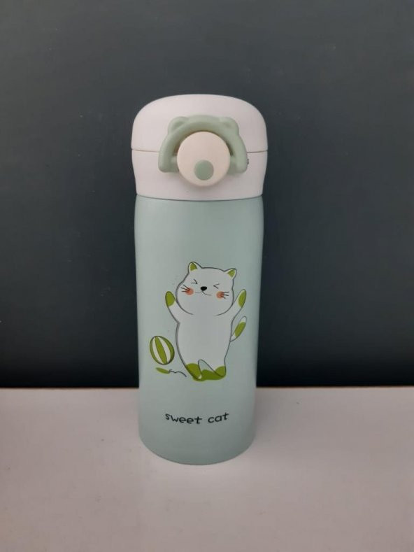 Galeri Kristal KNM YV Termos Kedi 350 ml ürün görseli 1