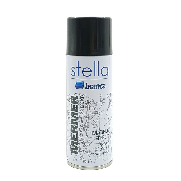 Stella Mermer Efekt Spreyi 200Ml Siyah ürün görseli 1