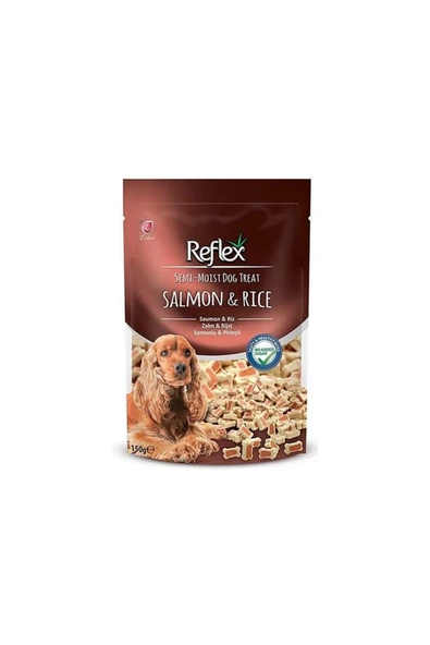 Semi-Moist Somonlu Pirinçli Köpek Ödülü 150gr ürün görseli 1