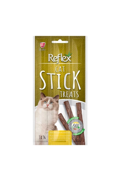 Stick Hindili ve Kuzulu Tahılsız Kedi Ödül Çubuğu 3x5 Gr ürün görseli 1