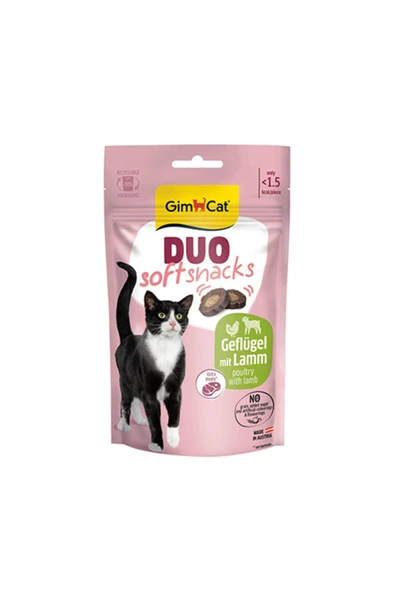 Duo Soft Shacks Kuzulu ve Kümes Hayvanlı Kedi Ödül Maması 50 Gr ürün görseli 1