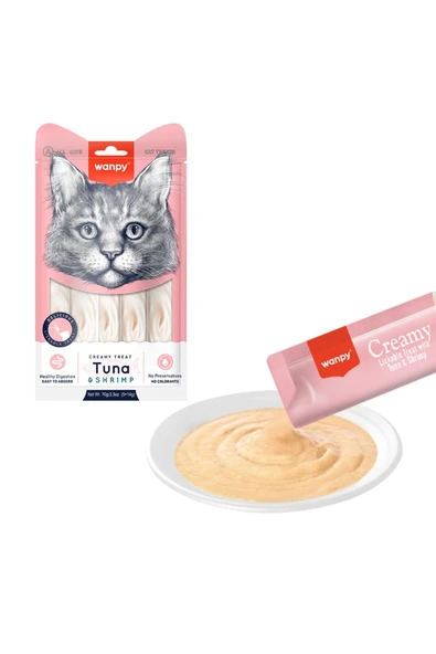 Ton Balıklı&Karidesli Krema Kedi Ödülü 14Gr*5 Adet ürün görseli 1