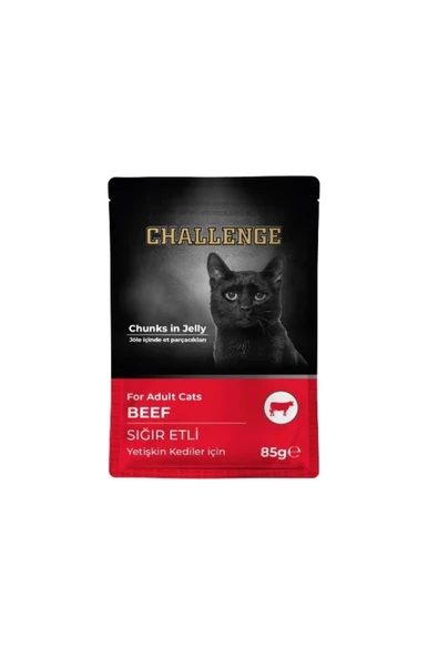 Sığır Etli Pouch Yetişkin Konserve Kedi Maması 1 Adet-85 Gr ürün görseli 1