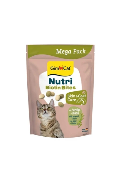 Nutri Cilt Tüy Bakımı Biyotinli ve Deniz Yosunlu Kedi Ödül Maması 425 gr ürün görseli 1