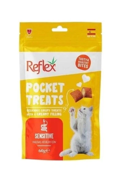 Pocket Treats Sensitive Kedi Ödül Maması 60 gr ürün görseli 1