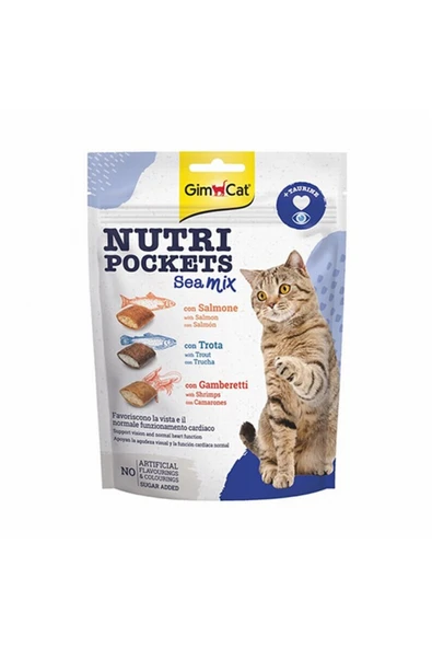 Nutripockets Sea Mix Taurinli Kedi Ödülü 150 Gr ürün görseli 1