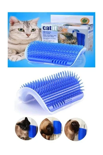 Aveo 1 Adet Kedi Kaşınma Aparatı Mavi Cat it ürün görseli 1